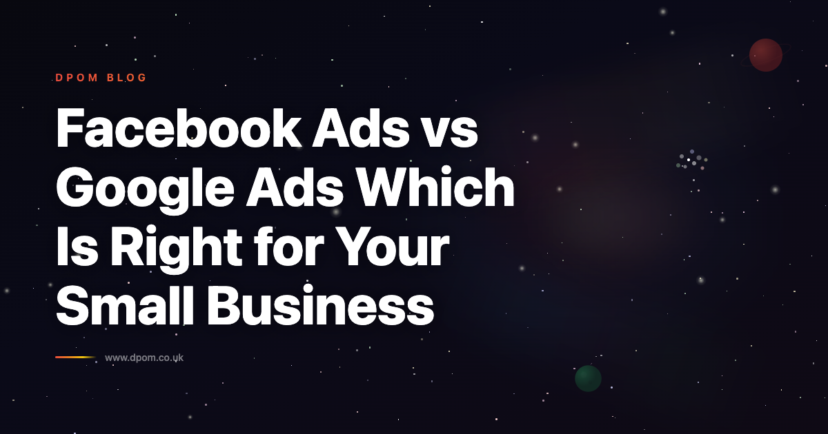 Facebook Ads vs Google Ads