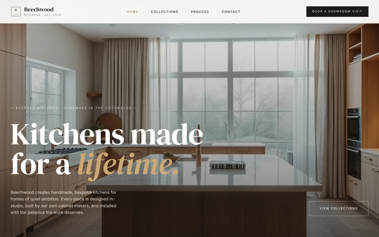 Beechwood Kitchens website preview